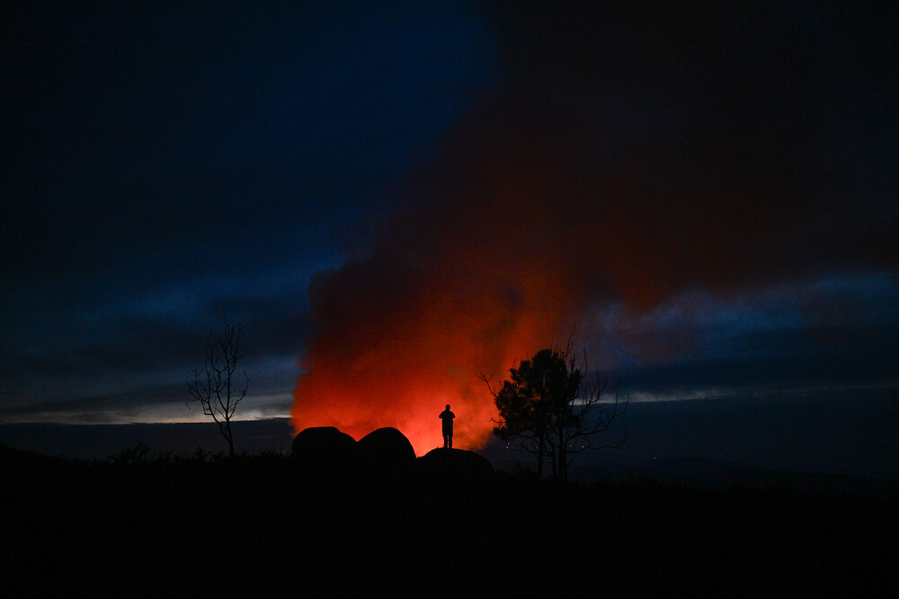 PORTUGAL-FORESTS-ENVIRONMENT-FIRE-WOMEN-TRADITION PORTUGAL-FORESTS-ENVIRONMENT-FIRE-WOMEN-TRADITION