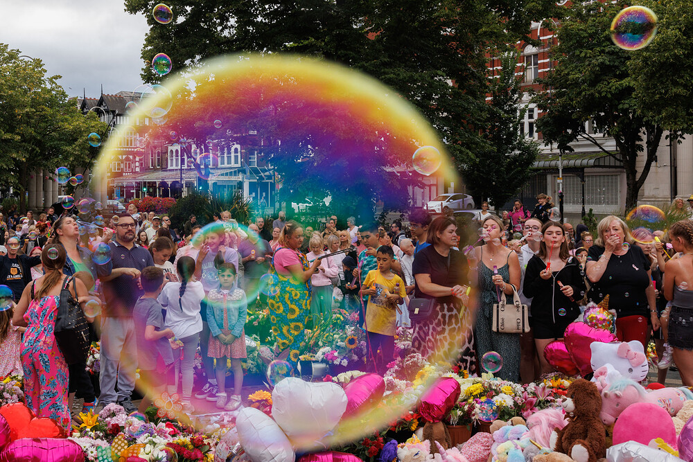Southport Vigil Marks One Week Since Deadly Stabbing Southport Vigil Marks One Week Since Deadly Stabbing